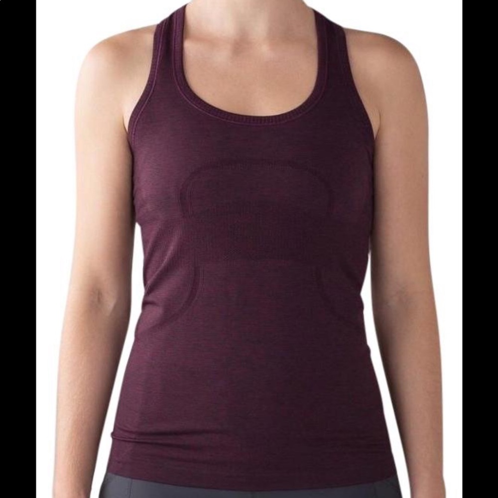 Lululemon Swiftly Tech Tank - Maroon - 4